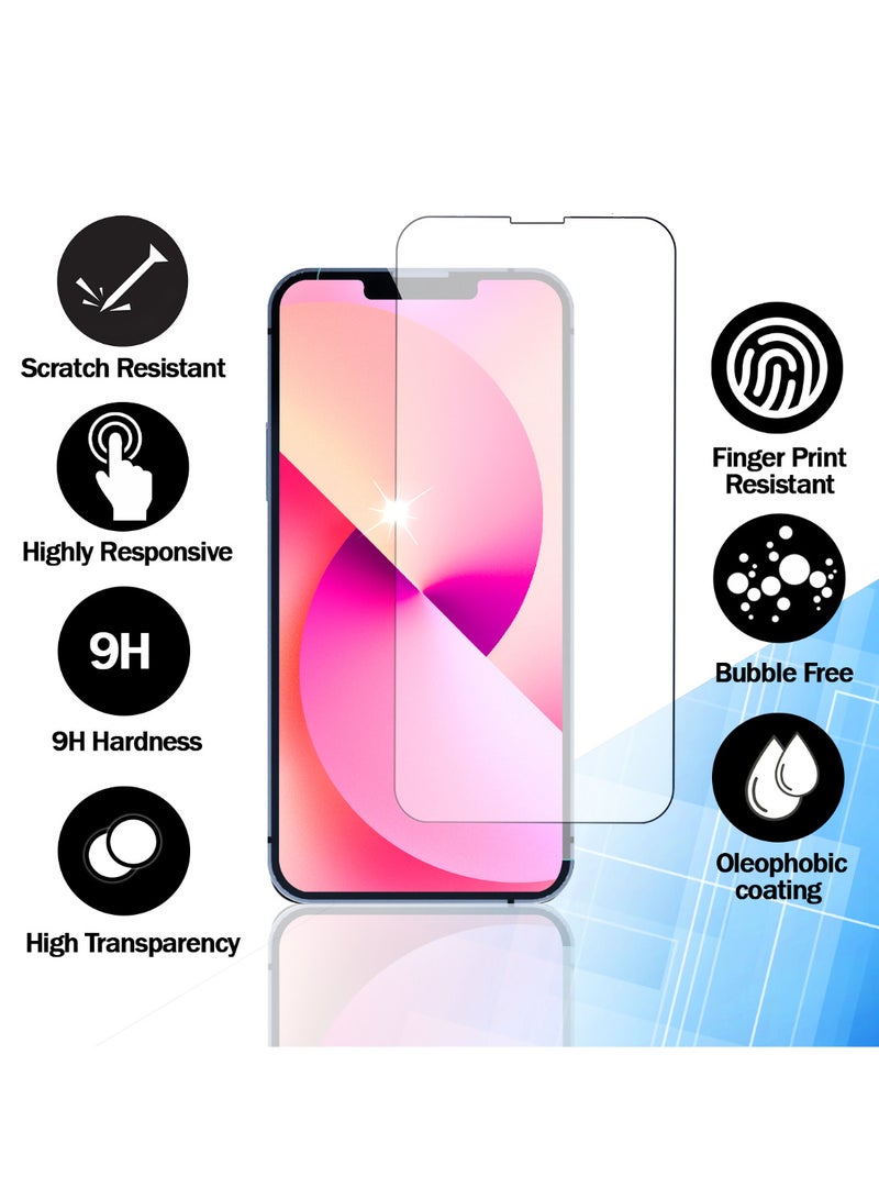RKINC Screen Protector [2-Pack] for iPhone 15 Pro Max, 15 Plus, Tempered Glass Film Screen Protector, 0.33mm [Anti-Scratch][Anti-Shatter][Bubble-Free] - Image 2